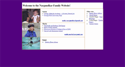 Desktop Screenshot of nargund.com